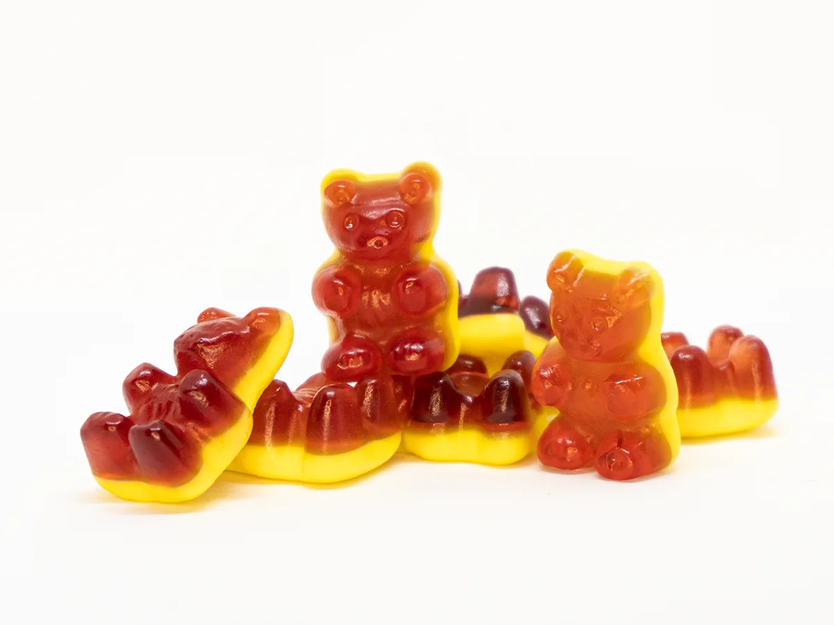 Fruchtsaft Rote Grütze Bären