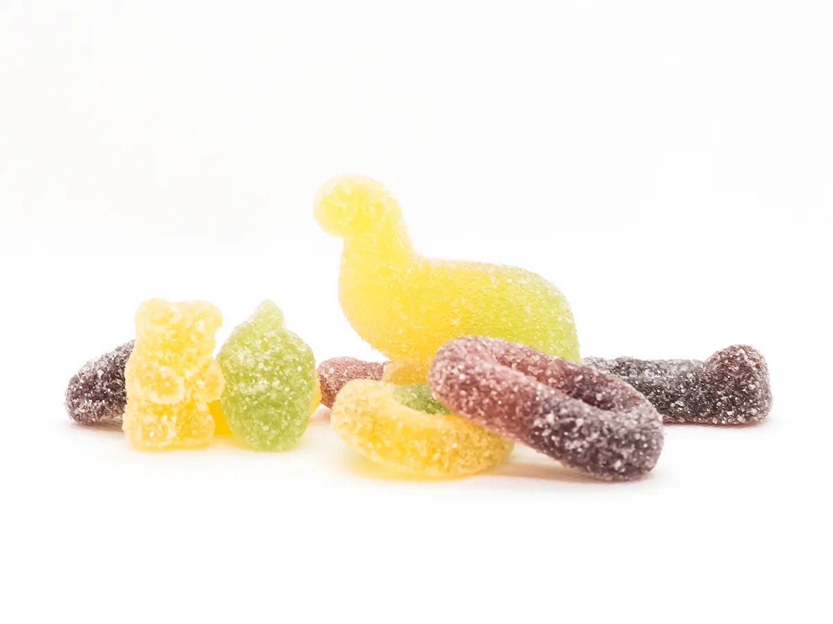 Saure Fruchtsaft Mischung
